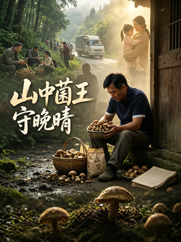 山中菌王守晚晴