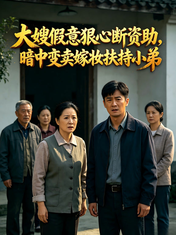 大嫂假意狠心断资助，暗中变卖嫁妆扶持小弟