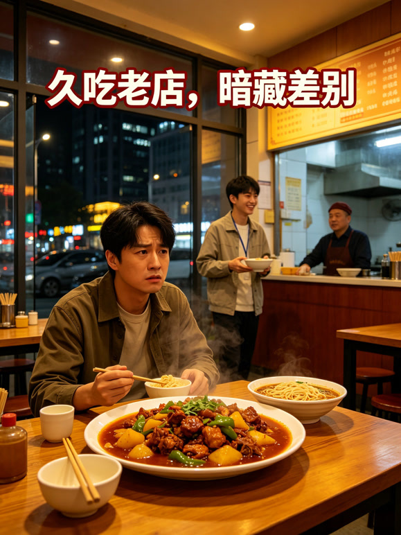 久吃老店，暗藏差别