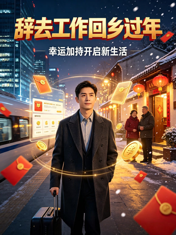 辞去工作回乡过年，幸运加持开启新生活