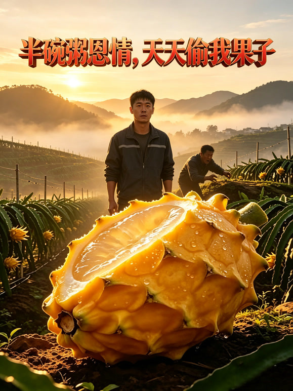 半碗粥恩情，天天偷我果子