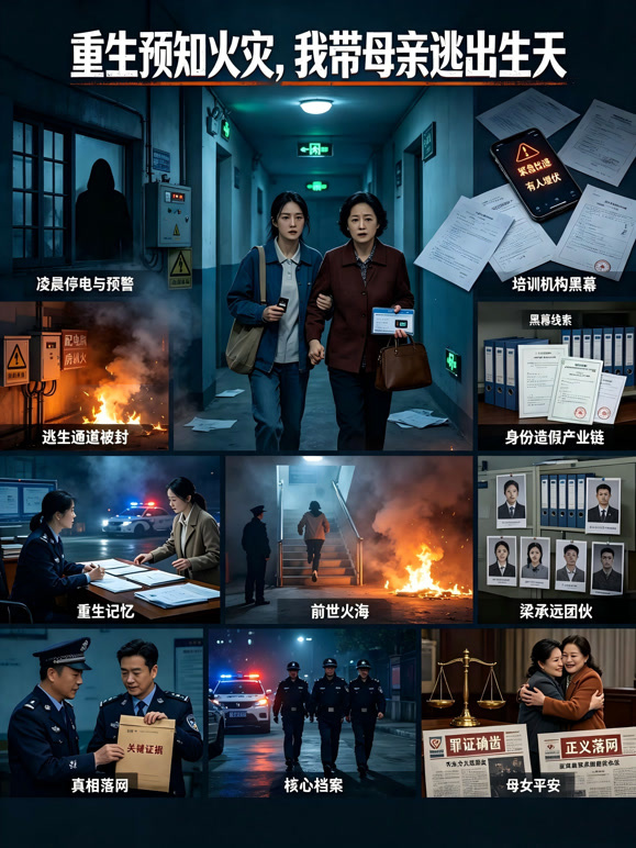 重生预知火灾，我带母亲逃出生天