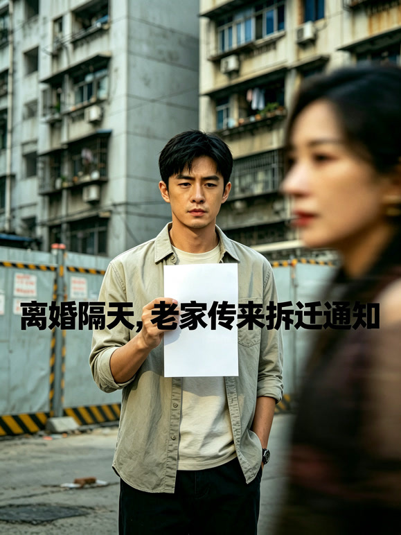 离婚隔天，老家传来拆迁通知