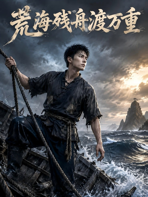 荒海残舟渡万重