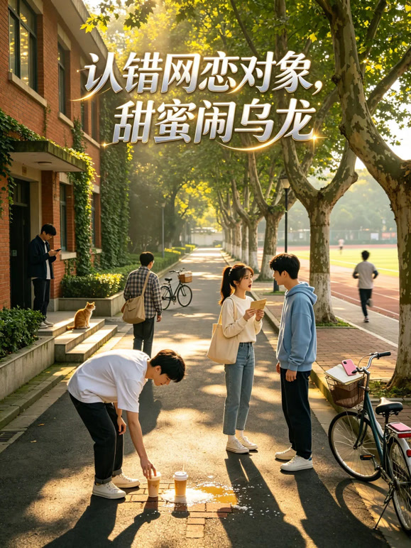 认错网恋对象，甜蜜闹乌龙