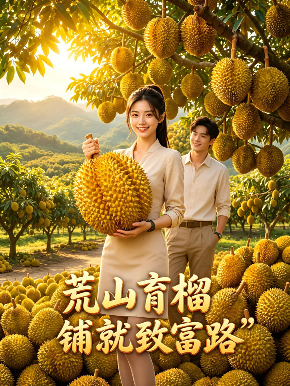 荒山育榴铺就致富路
