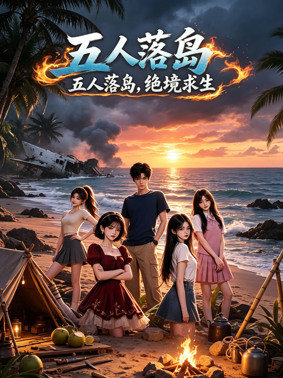 五人落岛，绝境求生