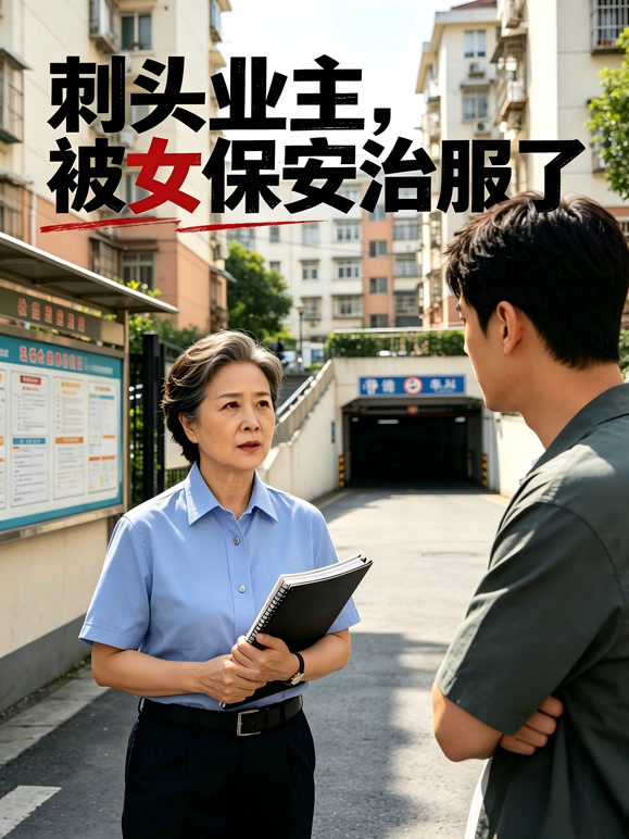 刺头业主，被女保安治服了