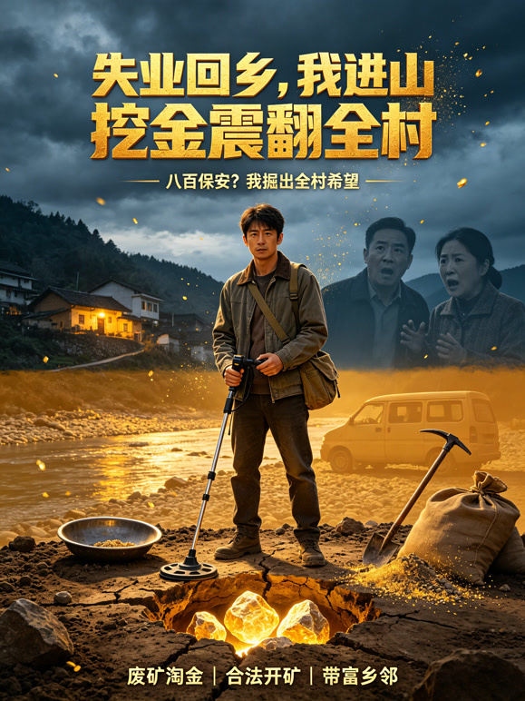 失业回乡，我进山挖金震翻全村