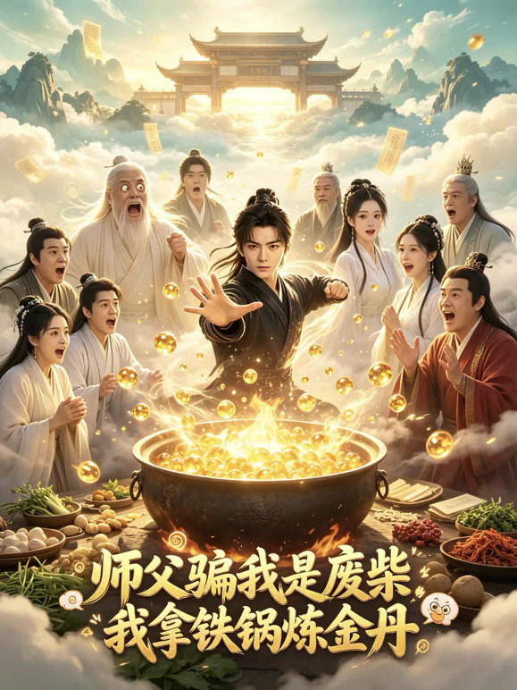 师父骗我是废柴，我拿铁锅炼金丹-