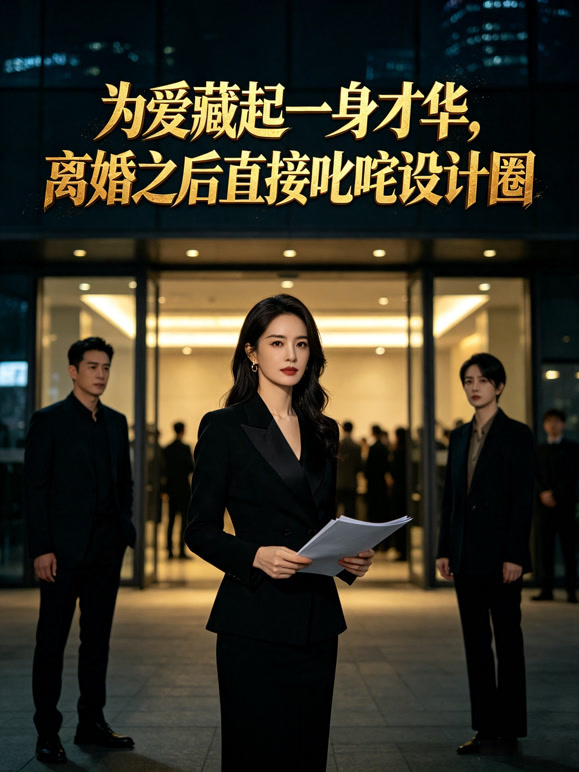 为爱藏起一身才华，离婚之后直接叱咤设计圈