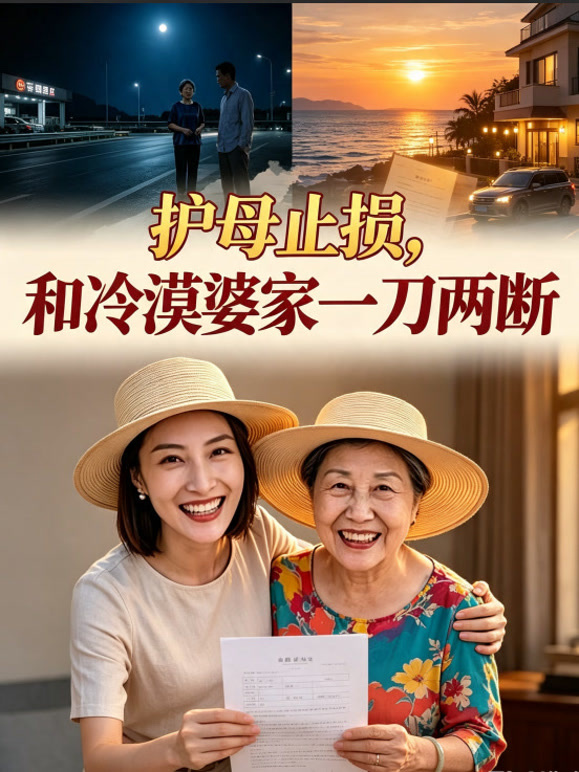 护母止损，和冷漠婆家一刀两断