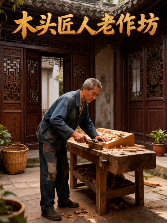 木头匠人老作坊