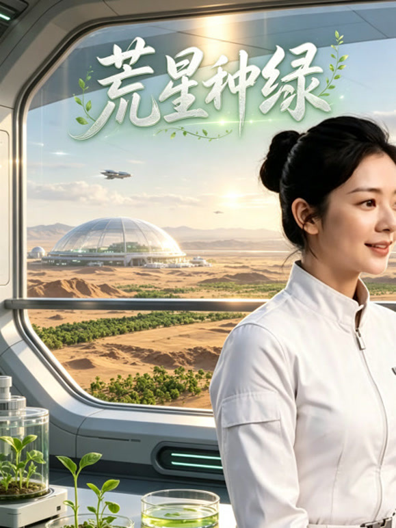 《荒星种绿》