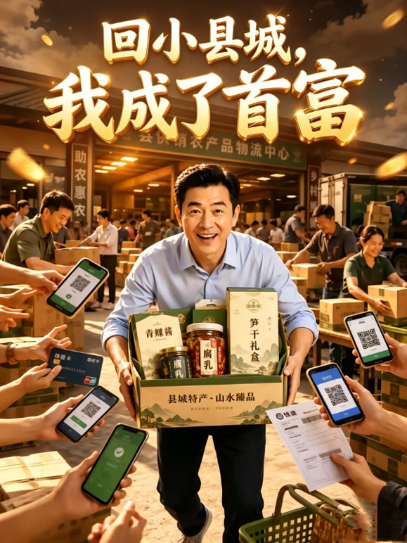 回小县城，我成了首富