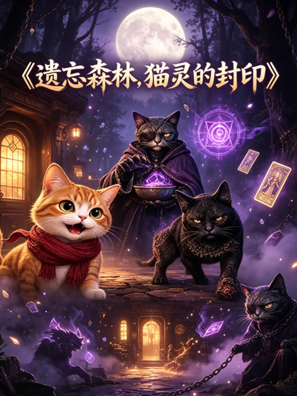 《遗忘森林，猫灵的封印》