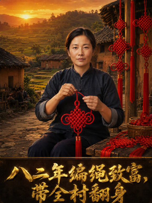 八二年编绳致富，带全村翻身