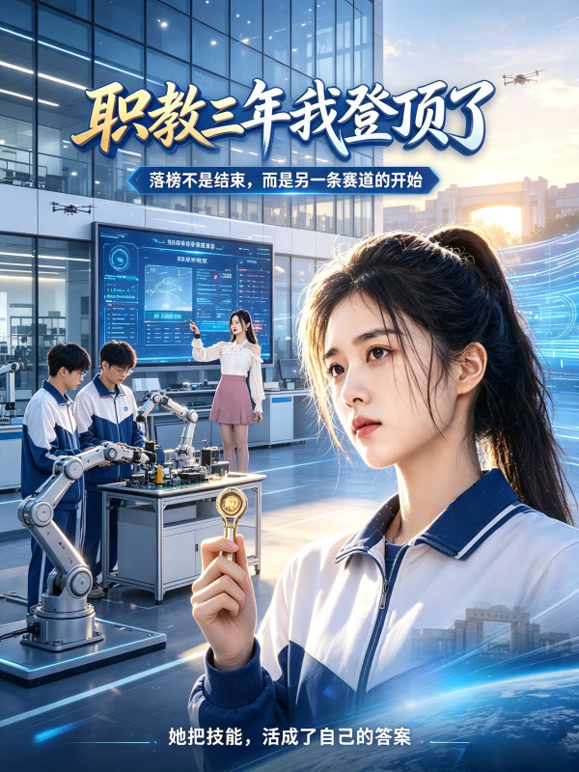 职教三年我登顶了