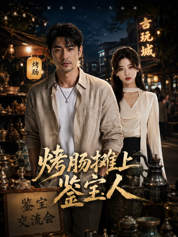 烤肠摊上鉴宝人