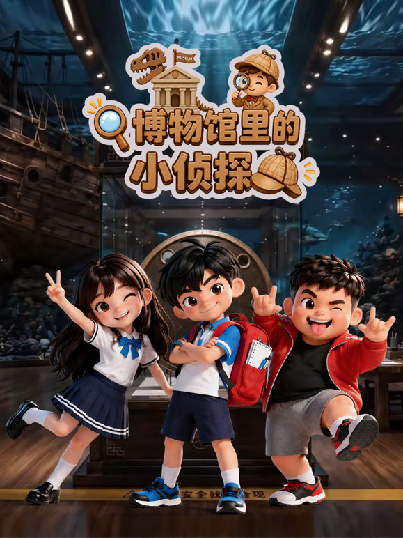 博物馆里的小侦探