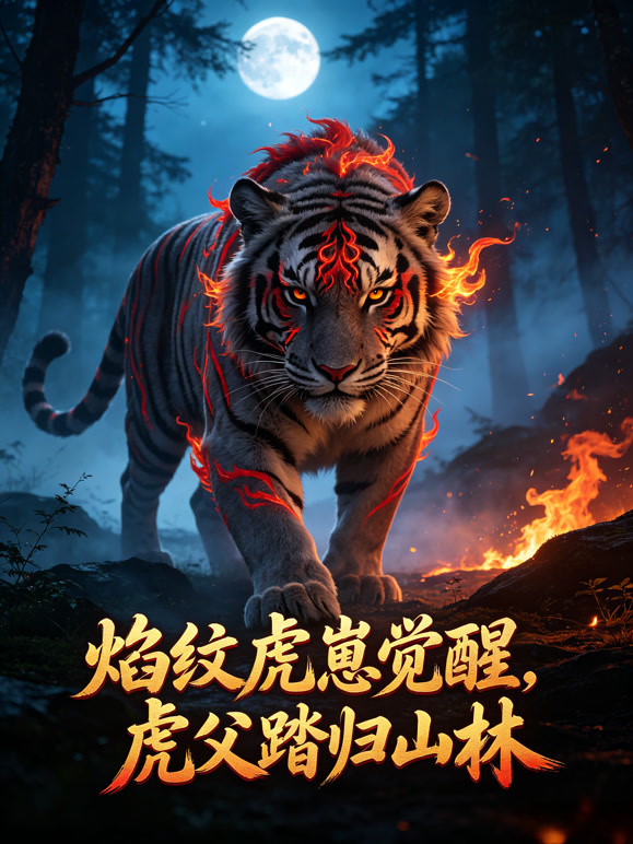 焰纹虎崽觉醒，虎父踏归山林