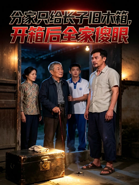 分家只给长子旧木箱，开箱后全家傻眼