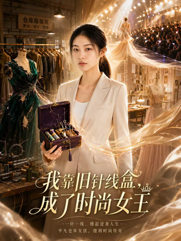 我靠旧针线盒，成了时尚女王