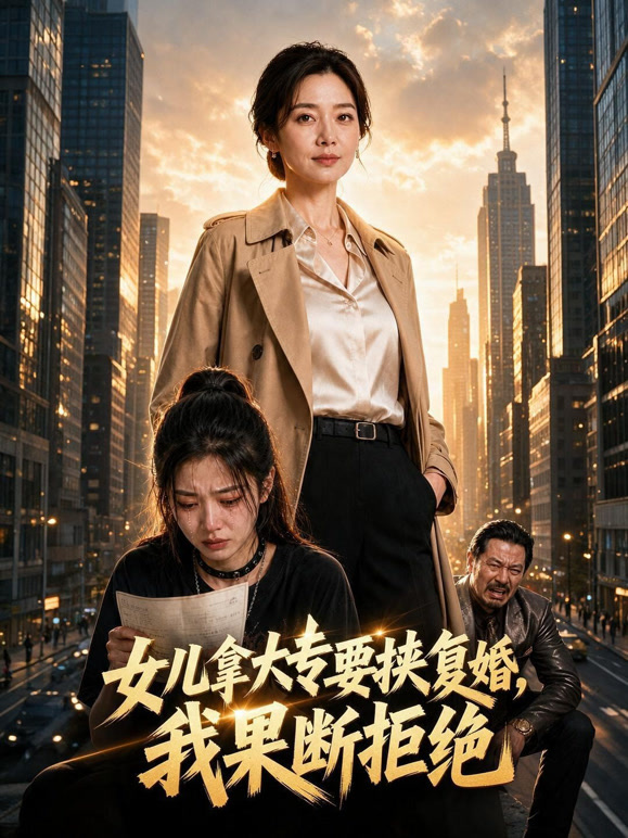 女儿拿大专要挟复婚，我果断拒绝