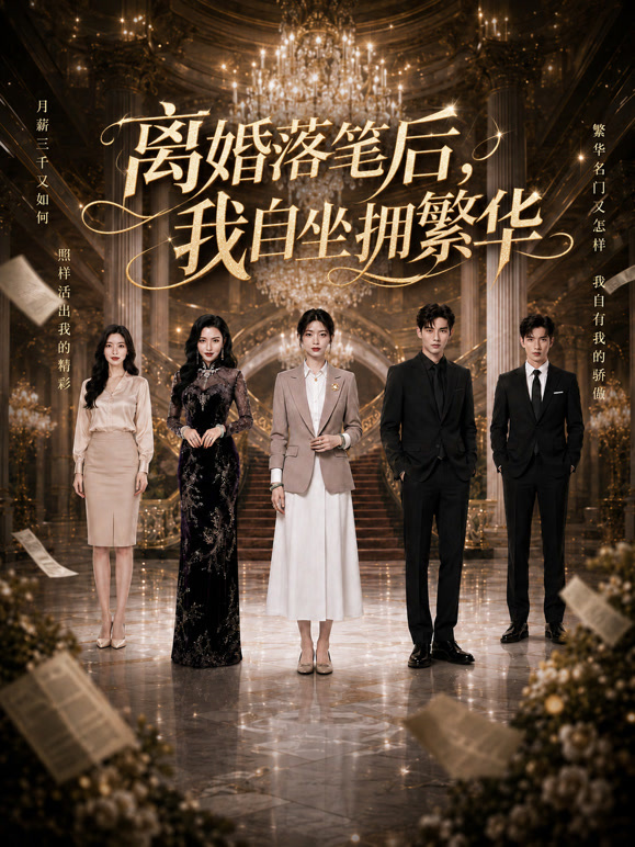 离婚落笔后，我自坐拥繁华