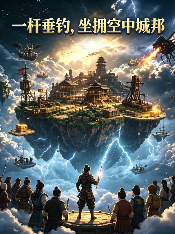 一杆垂钓，坐拥空中城邦