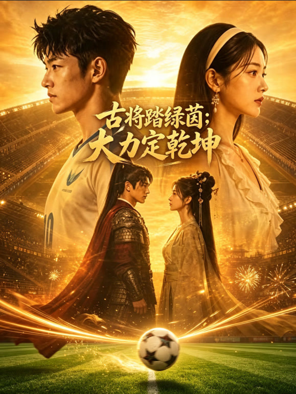 古将踏绿茵，大力定乾坤