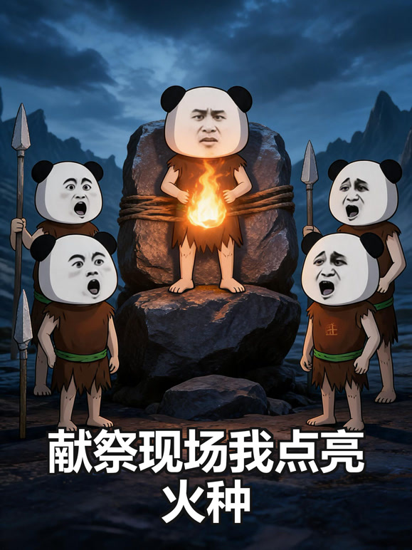 献祭现场我点亮火种
