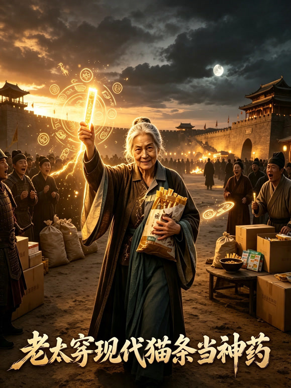 老太穿现代猫条当神药