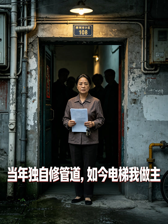 当年独自修管道，如今电梯我做主