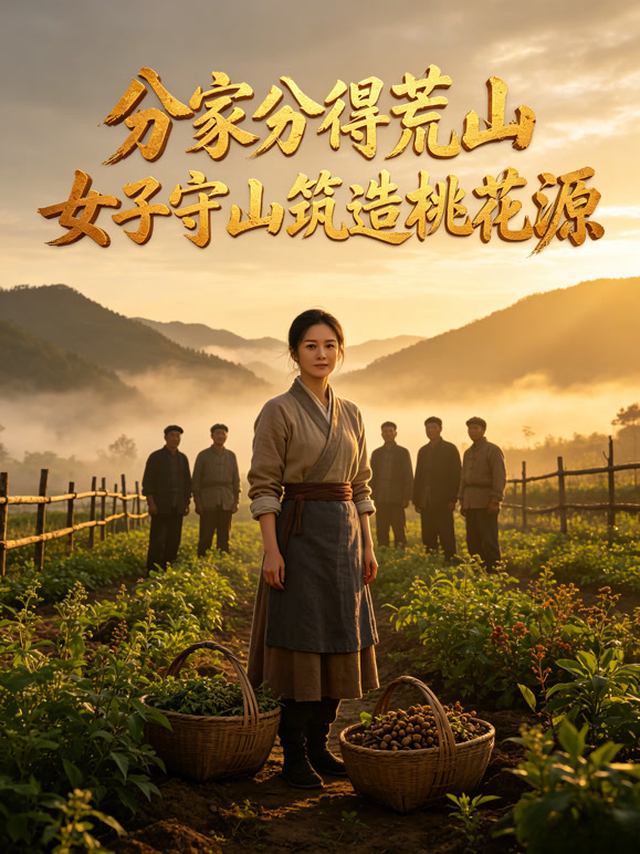 分家分得荒山，女子守山筑造桃花源