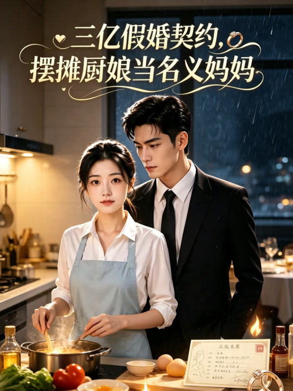三亿假婚契约，摆摊厨娘当名义妈妈