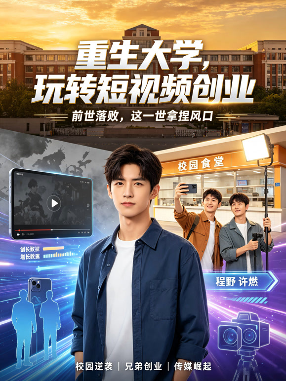 重生大学，玩转短视频创业