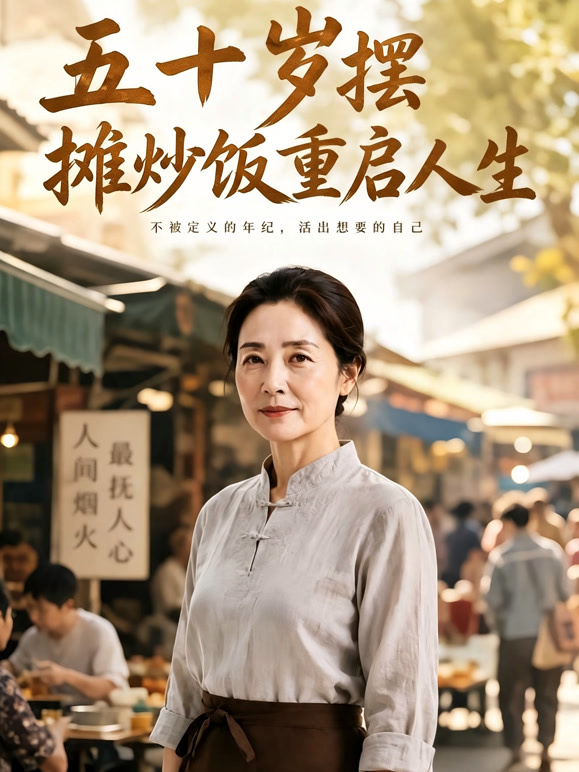 五十岁摆摊炒饭重启人生