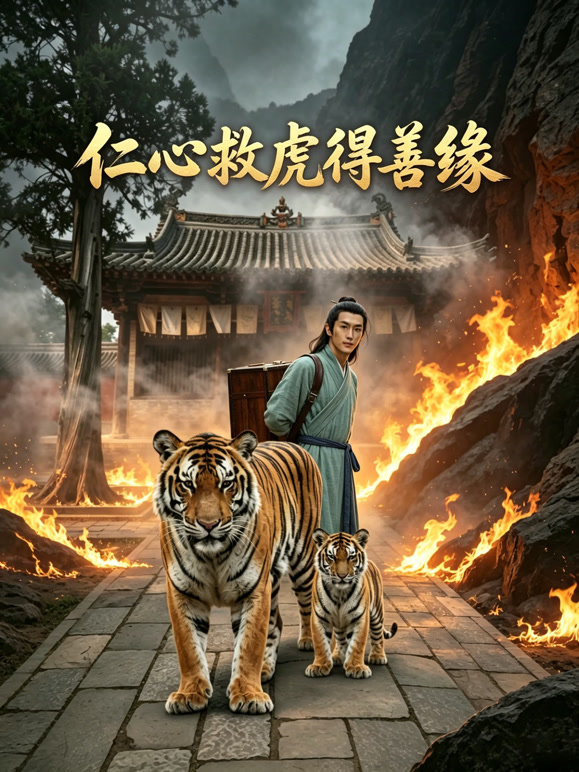 仁心救虎得善缘