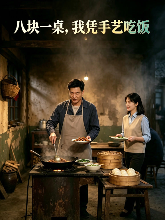 八块一桌，我凭手艺吃饭