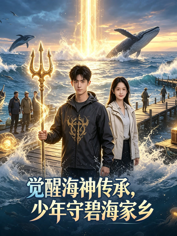 觉醒海神传承，少年守碧海家乡