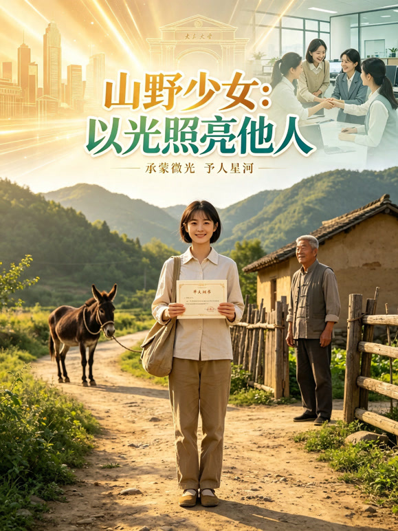 山野少女：以光照亮他人