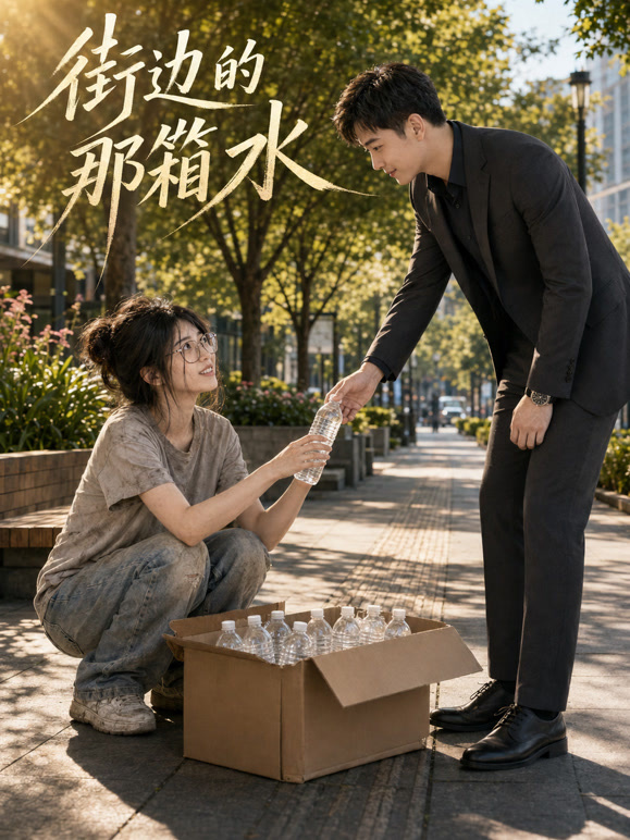 街边的那箱水