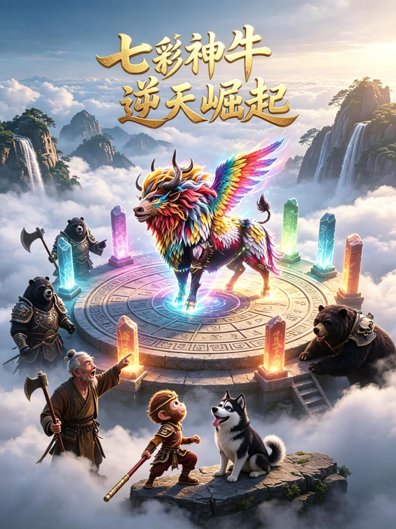 七彩神牛逆天崛起