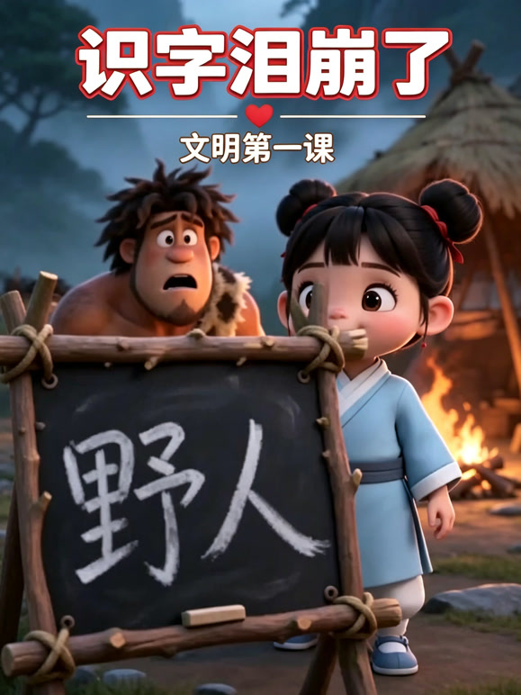 开心阿宝-野人教学
