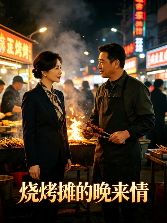 烧烤摊的晚来情