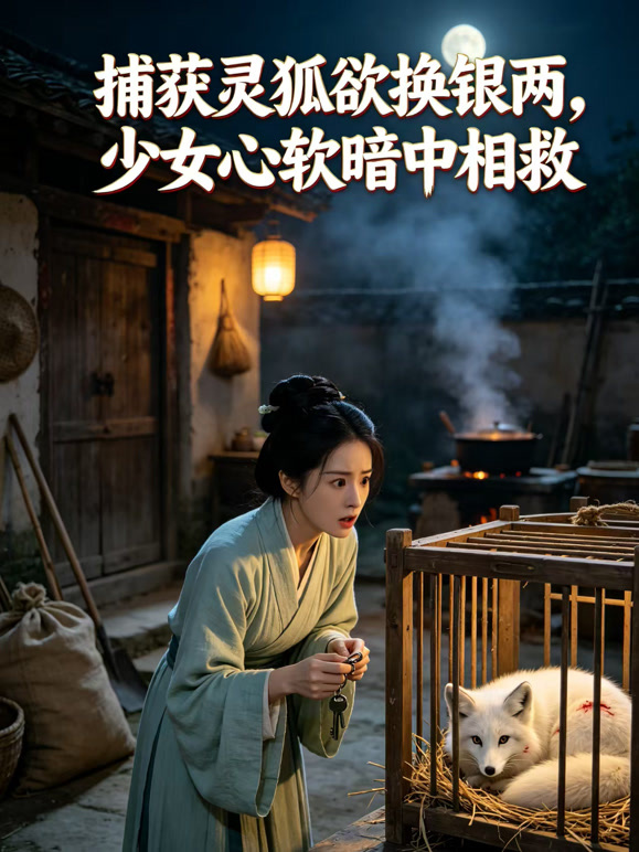 捕获灵狐欲换银两，少女心软暗中相救