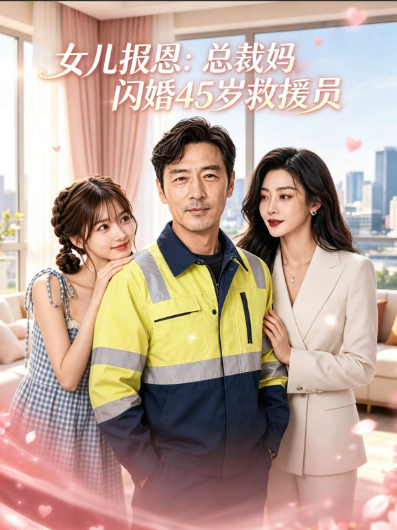 女儿报恩：总裁妈闪婚45岁救援员