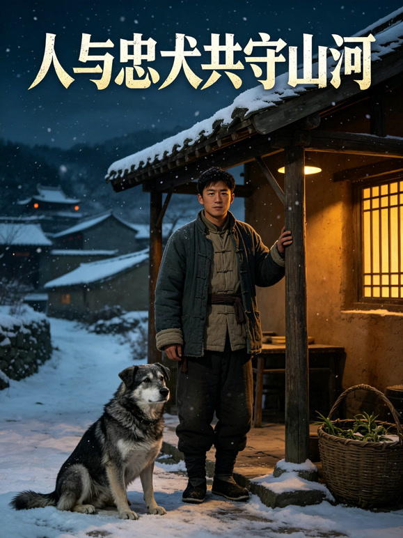 人与忠犬共守山河