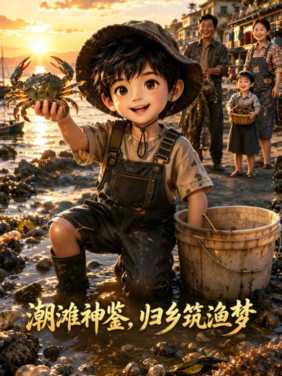 潮滩神鉴，归乡筑渔梦